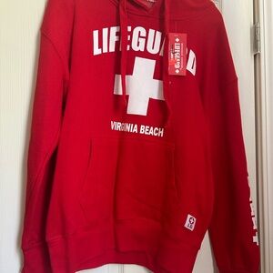 Red Lifeguard Sweatshirt